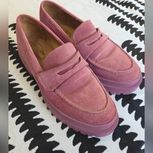 Patina/Portland Leather Zoe 'Foxglove' Chunky Loafer